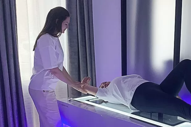 Тренировка на экзо-столе